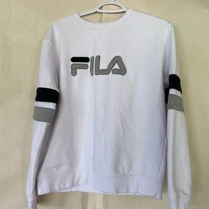 Fila crew neck hoodie
